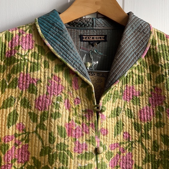 Sam Hilu reversible cotton coat - Picture 8 of 16